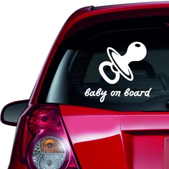 Αυτοκόλλητο αυτοκινήτου - Baby on board 40